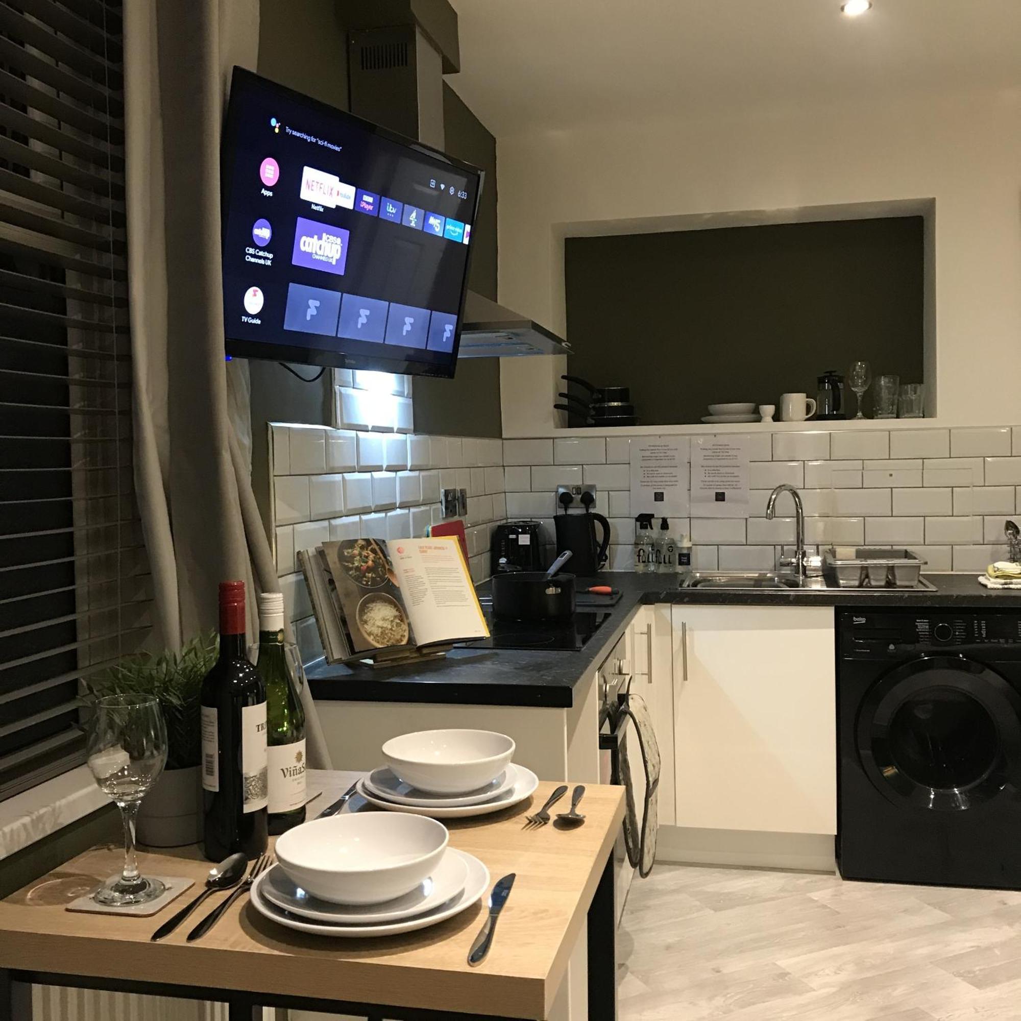 Contemporary 1 Bed Studio For Comfy Stay In Wigan Exterior foto
